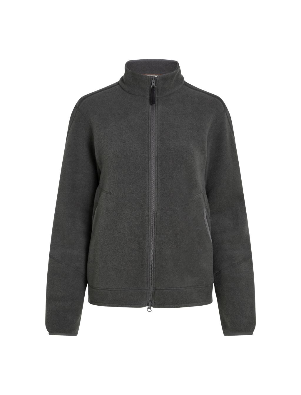 ICEBREAKER Wmns 800 RF Class Pile LS Zip, Obsidian velikost: L