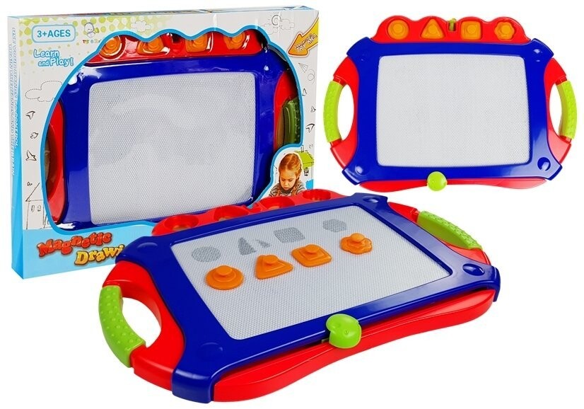 mamido Magnetická kreslící tabule s razítky