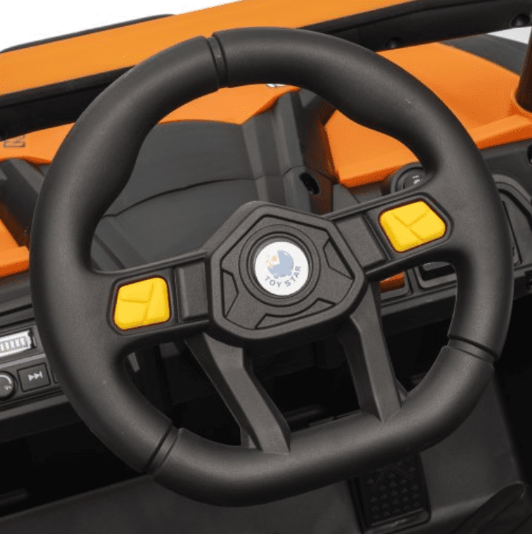 mamido Náhradní volant na elektrické autíčko Buggy Madman XMX631