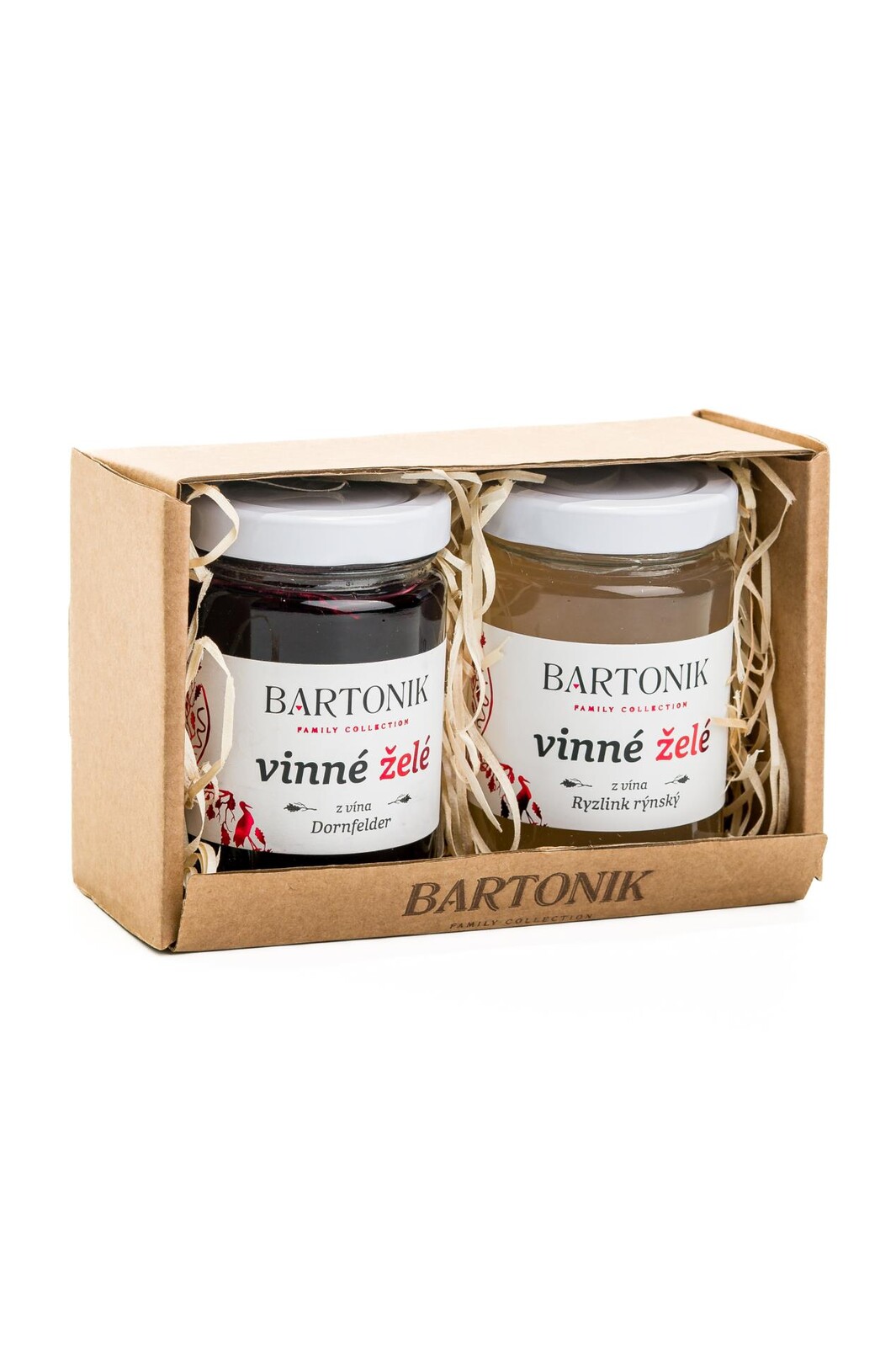 Dárková kazeta vinné želé Bartonik, 2 ks