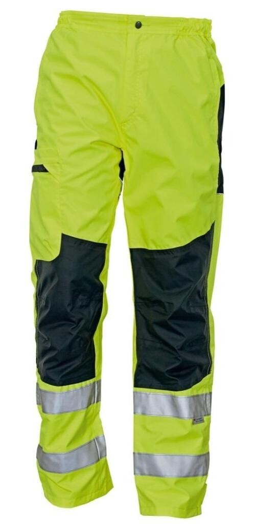 Červa Ticino nepromokavé reflexní kalhoty žluté