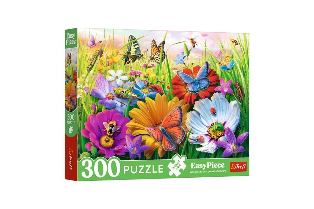 Trefl Puzzle Hmyz na louce 300dílků 60x40cm