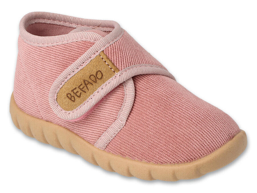 BEFADO 465P182 dívčí bačkorky FLEXI růžové 19 465P182_19