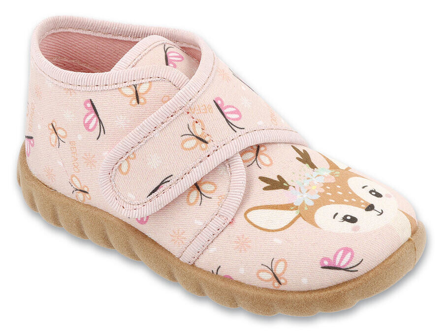 BEFADO 465P223 dívčí bačkorky FLEXI srnka 19 465P223_19