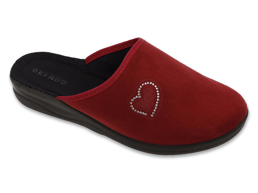 BEFADO 551D016 pantofle HOME GO bordó 36 551D016_36