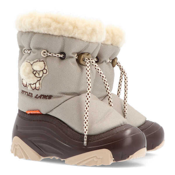 Demar Little Lamb 2 4015 NA Dětské sněhule béžové 26-27 4015NA_26-27