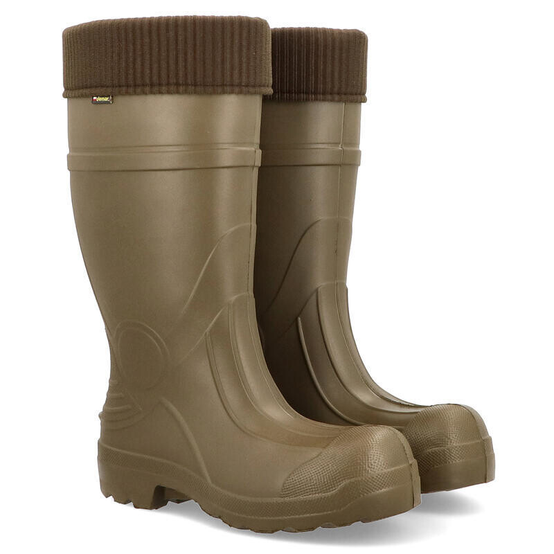 Demar PREDATOR XL 0260 K Pánské zateplené holínky khaki 43 0260K_43