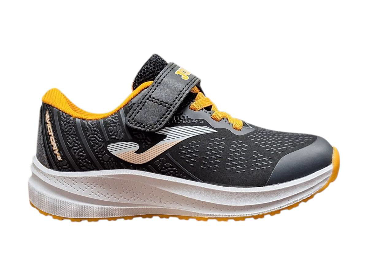 Joma Victory JR 2501 Dětské tenisky black-orange 27