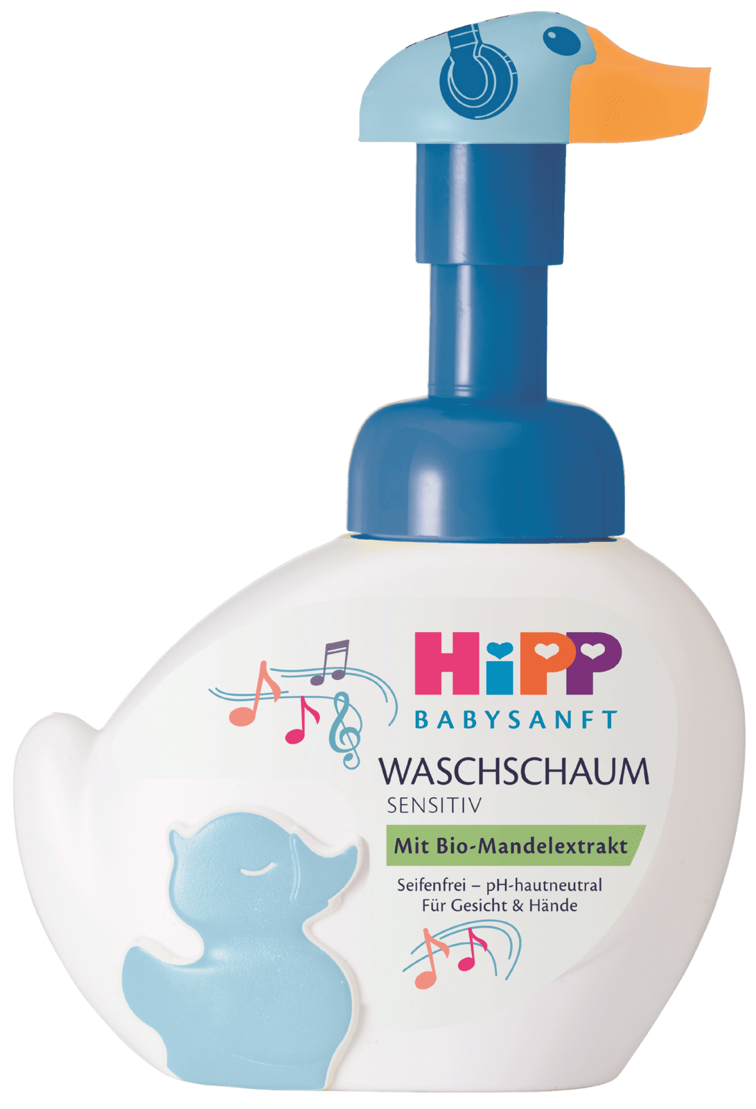 HIPP Babysanft Pěna na mytí - Hudebník 250 ml