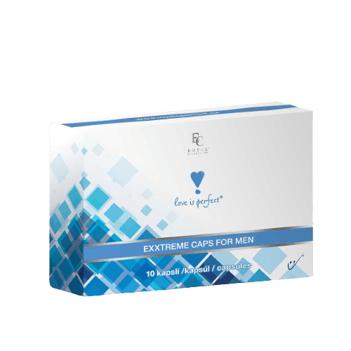 LOVE IS PERFECT Afrodiziakální kapsle pro muže 10 ks