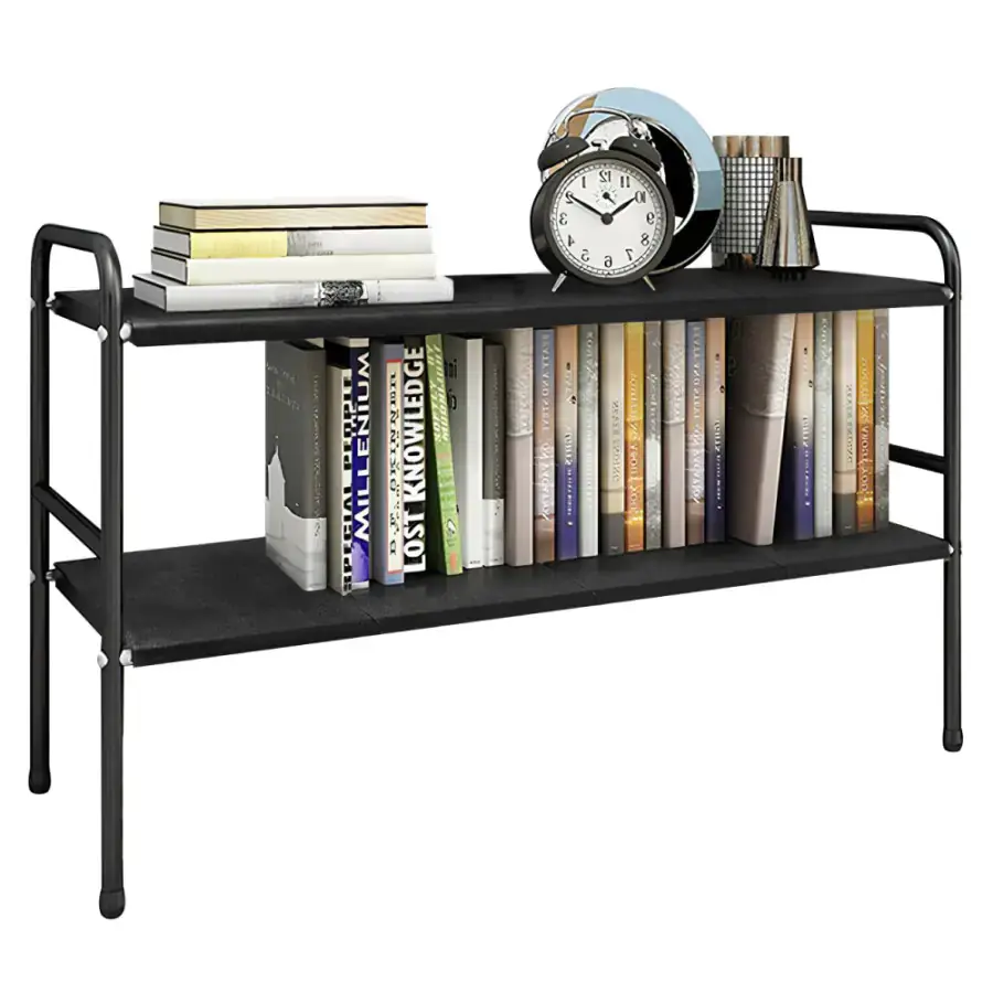 Tempo Kondela Nastavitelný regál SOMER - černá