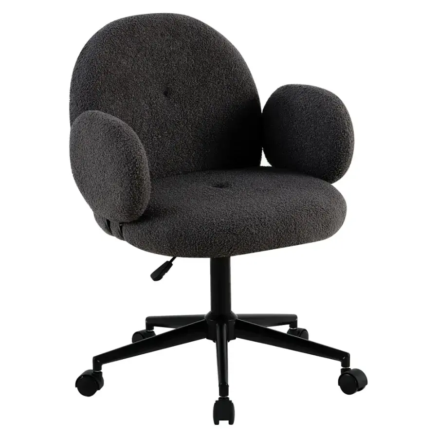 Tempo Kondela Kancelářské křeslo TURIO - šedá/černá