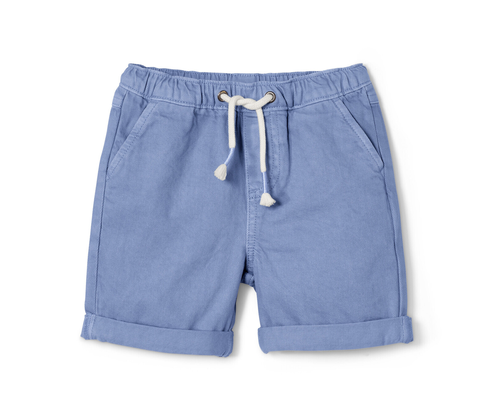 Tchibo - Bavlněné šortky - pro kluky - vel. 134/140 - barva: modrá