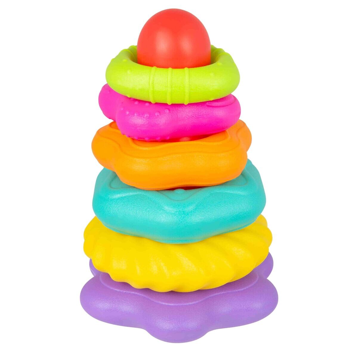 Playgro Strukturované navlékací kroužky