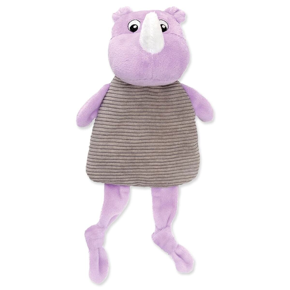 Hračka Have a Pet Rusty nosorožec, plyšová šustící fialová 29,5cm