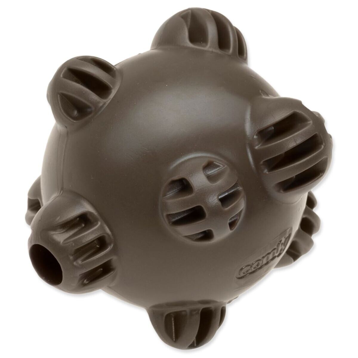 Hračka Ecomfy Olive Eco Dental míč, plastová zelená 8,5cm