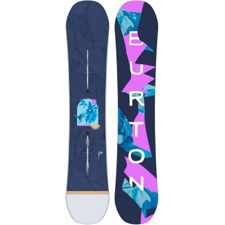 Snowboard Burton Yeasayer Flying V Wms - Modrá - 144
