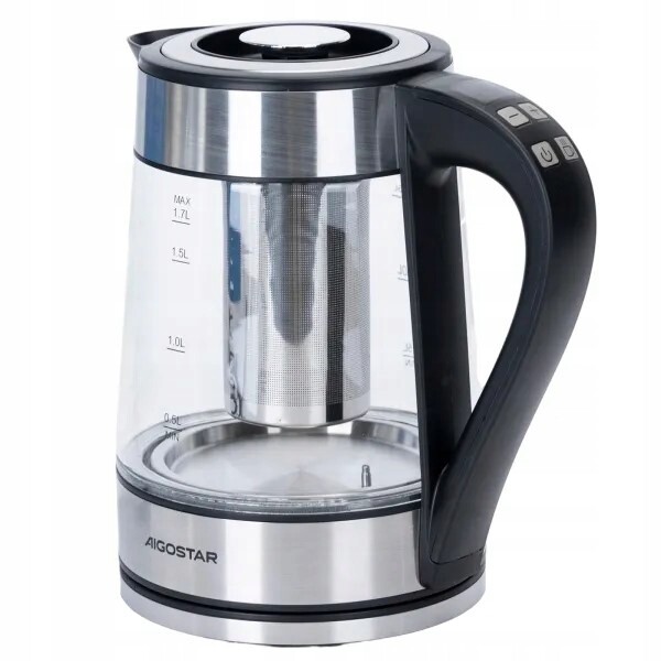 Elektrická Konvice Aigostar 2200 W 1,7 L Led Regulace Teploty Filtr