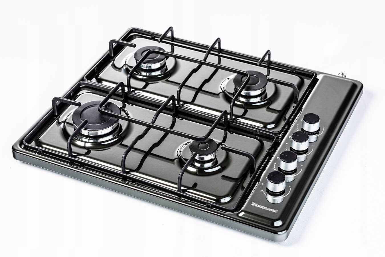 Čtyřplotýnkový Plynový Vařič Na Zemní Plyn, Stolní, Kuchyňský, Domácí