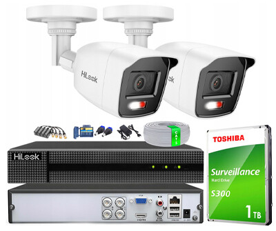Monitorovací sada 2MPx Led Ahd Tvi DVR-4CH-4MP(E) 1TB TVICAM-B2M-20DL