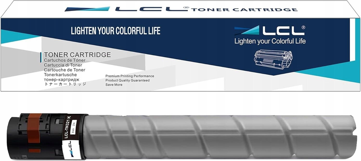 Toner pro Konica Minolta TN-321K A33K130 Černý náhradní Bizhub C224 C284