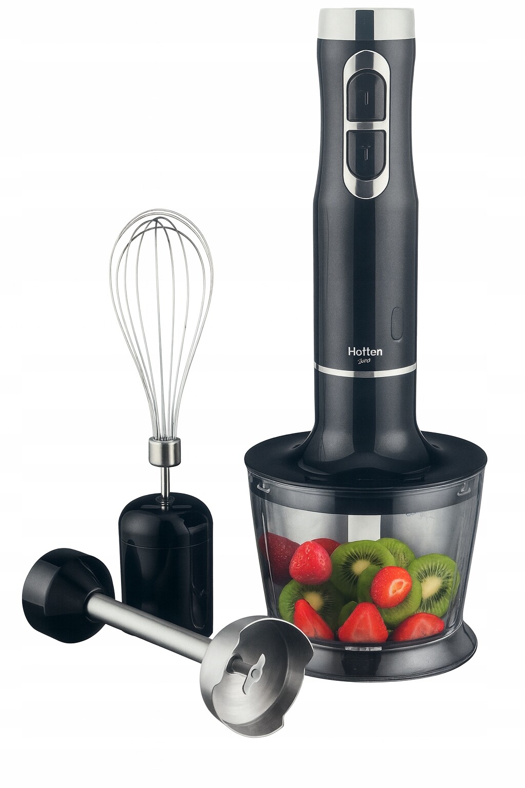 Hoffen Ruční mixér 3v1 Digitální displej 1000W Černý