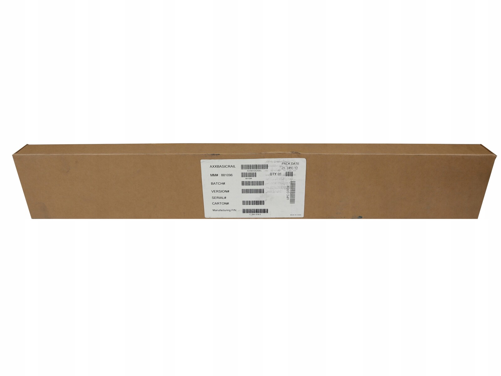 Serverové lišty Intel Axxbasicrail C204-519-3 Levá Pravá pro SR1450 Nové