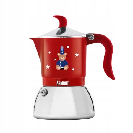 Bialetti Kávovar Fiammetta Indukce Joyful Christmas Červený 2tz