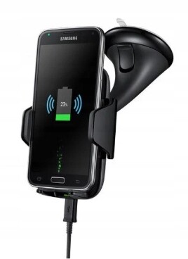 Indukční držák do auta Wg Qi černý s rychlým nabíjením a regulací