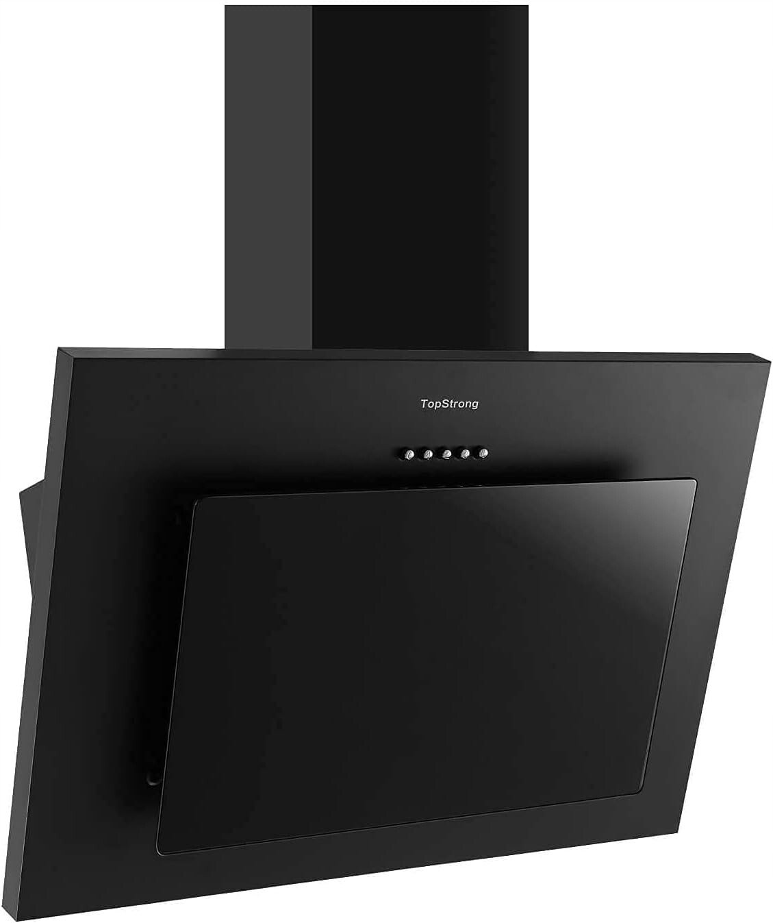 Kuchyňská digestoř z nerezové oceli TopStrong 60 cm černá