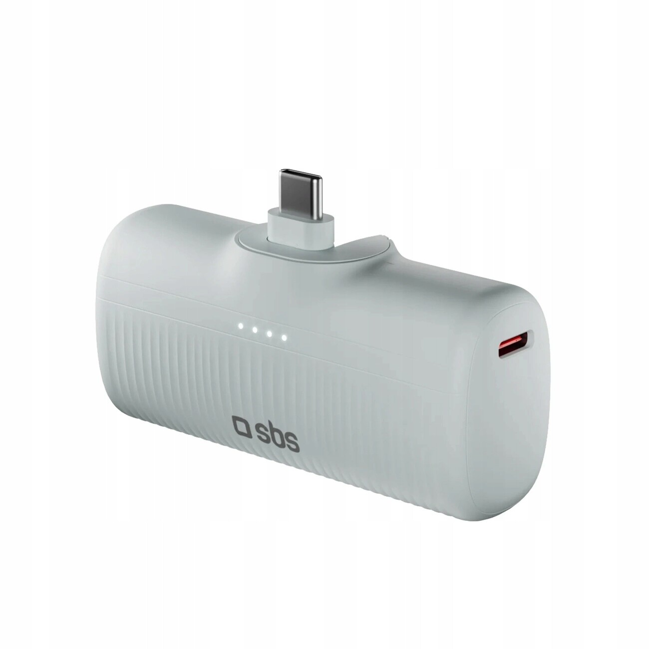 Powerbanka Sbs EcoPower 5000 mAh 10 W s vestavěným portem Usb-c šedá