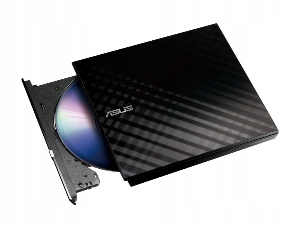 Asus SDRW-08D2S-U Lite/black/ Externí slim/ Dvd-rw/ černá/ Usb