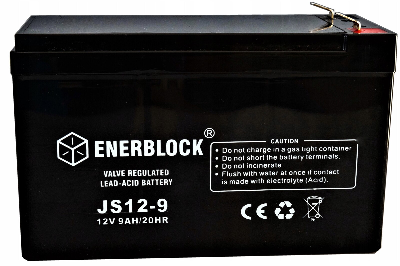 Agm Akumulátor Enerblock JS12-9 12V 9Ah