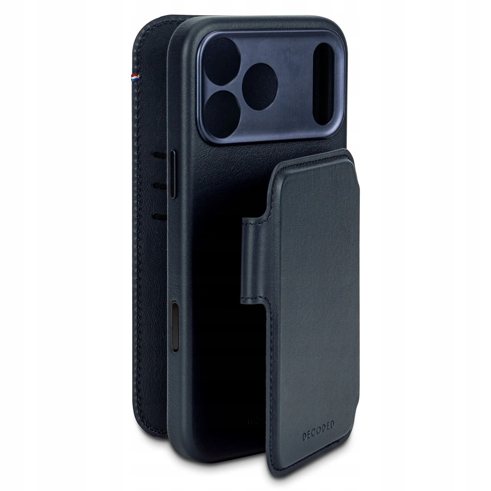 Decoded pouzdro dvoudílné pouzdro s klopou pro iPhone 17 Pro MagSafe kůže