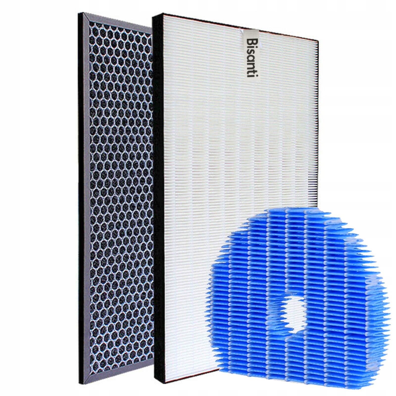 Sada Uhlíkových Zvlhčovacích Hepa Filtrů Pro Čističku Sharp KC-G50