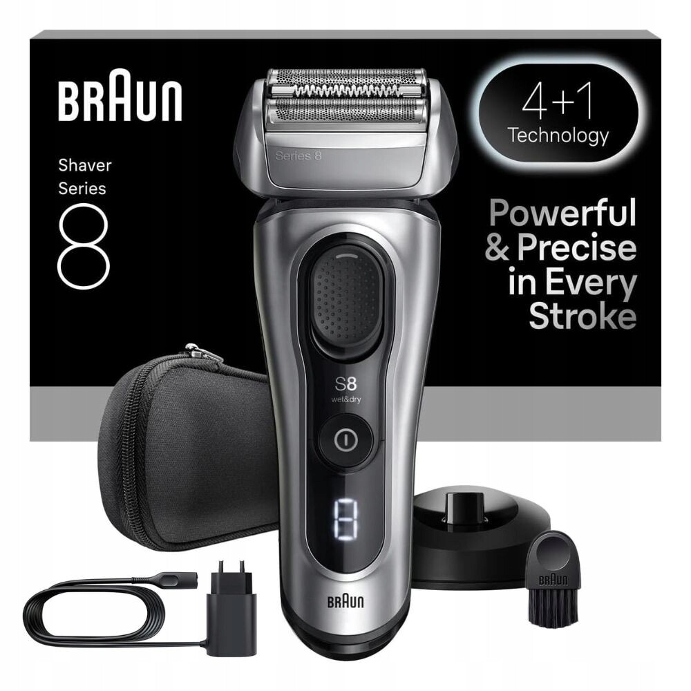 Pouzdro Braun Holicí Strojek 8 8617s s podstavcem pro mokré i suché holení