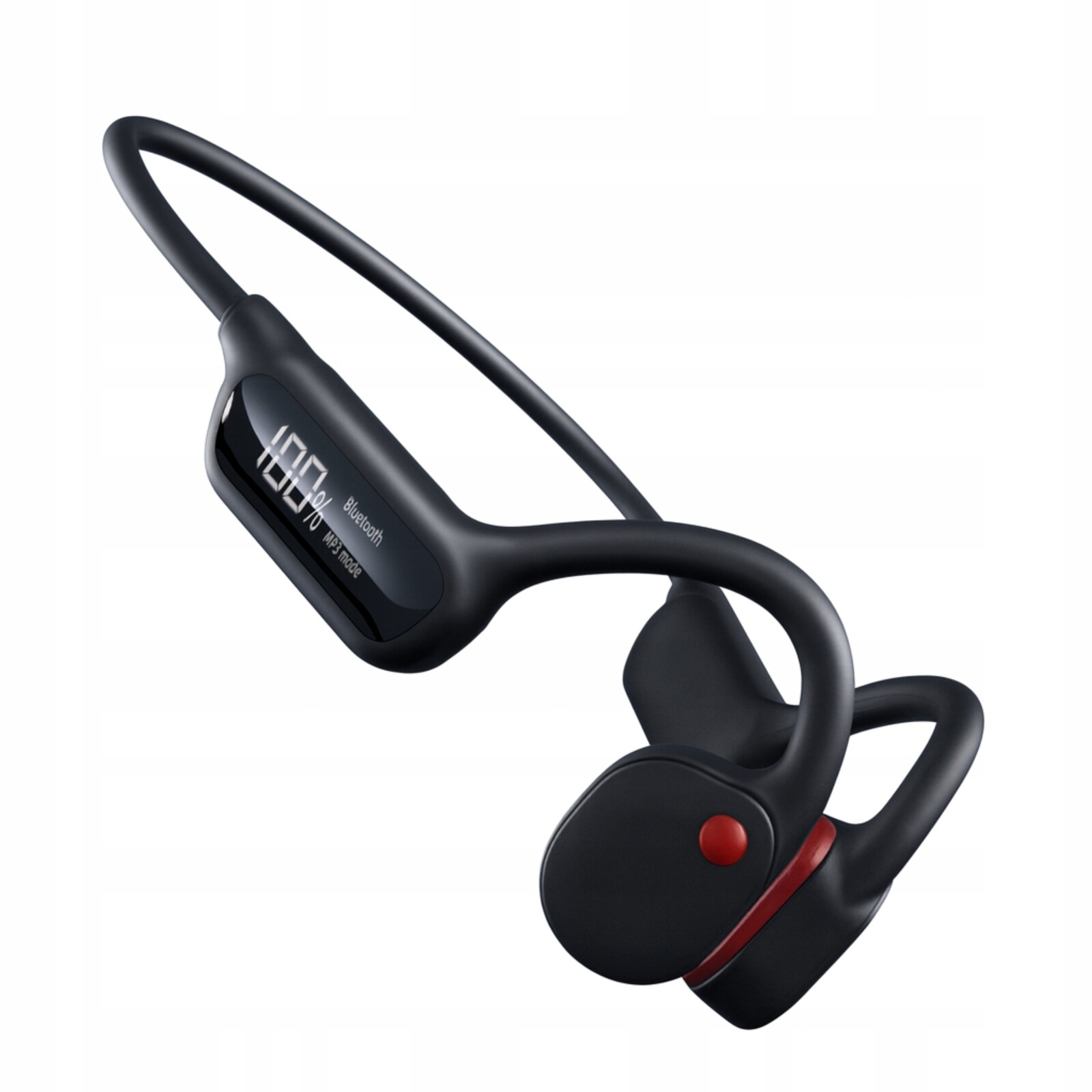 Kostní sluchátka bezdrátová voděodolná paměť 32GB reálné kostní MP3