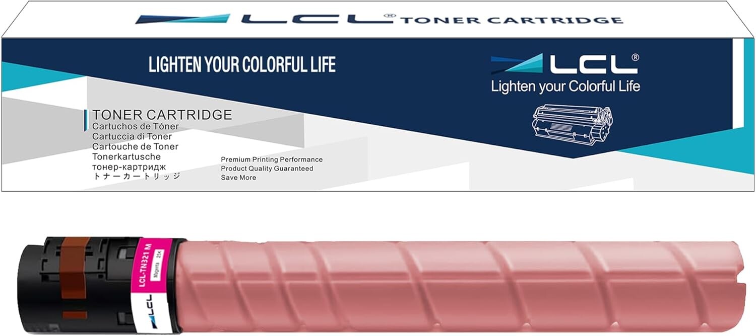 Toner pro Konica Minolta TN-321M A33K330 Magenta náhradní Bizhub C224 C284