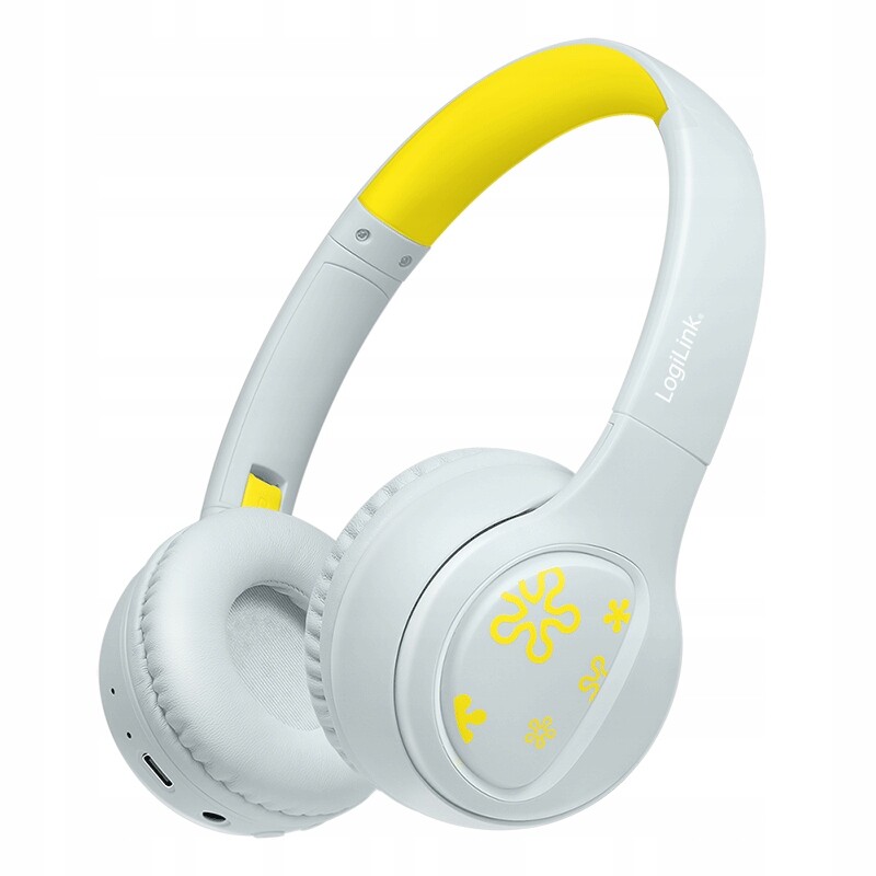 Bezdrátová sluchátka do uší pro děti Bt 5.4 85 dB, skládací mikrofon