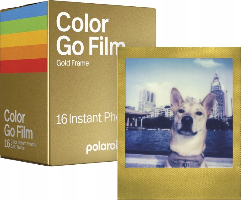 Náplň Papírová náplň do fotoaparátu Polaroid Go Go Gen 2 16x Zlatý Rámeček Gold