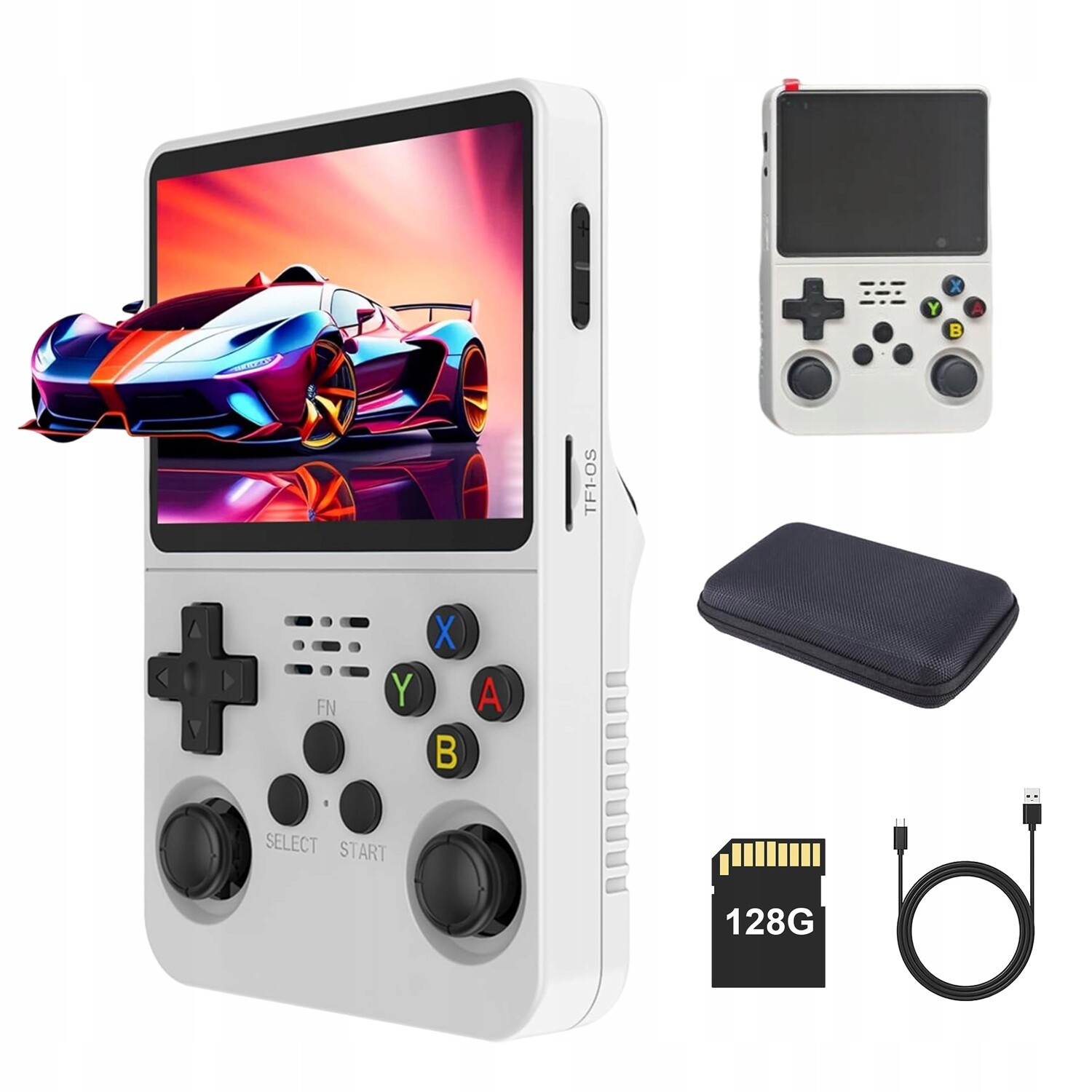 Přenosná Mobilní Mini Retro Herní Konzole 3,5'' 32G 128G 21,000 Hry