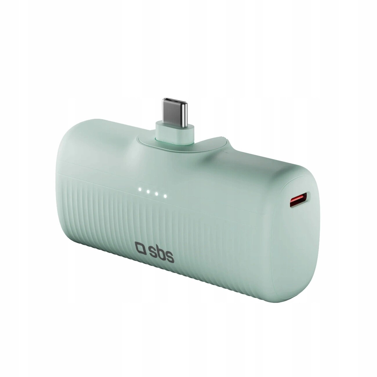 Powerbanka Sbs EcoPower 5000 mAh 10 W s vestavěným portem Usb-c zelená