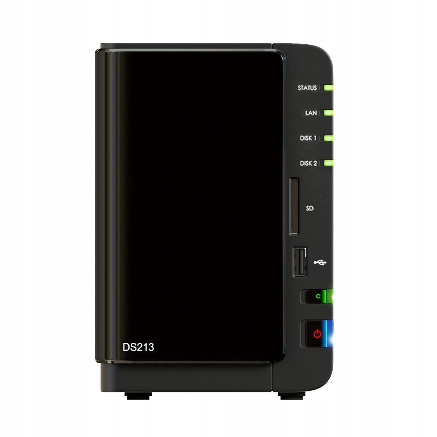 Synology DS213 Nas 2.0GHz 512MB DDR3 Lan Diskless