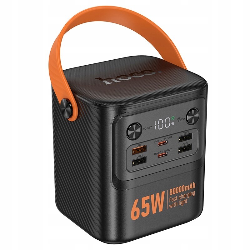 Externí power banka Hoco J152 Pro PD65W 80000 mAh černá