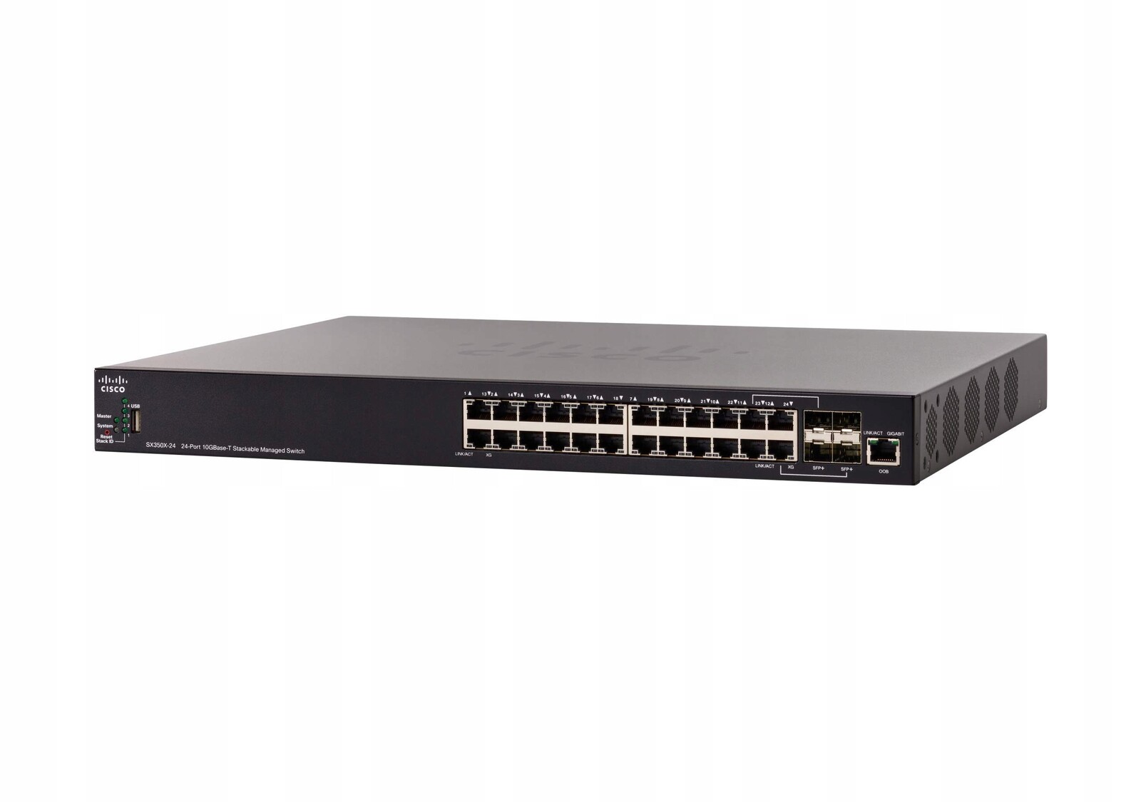 Cisco Switch SX350X-24-K9-EU Zcela Nový V Originálním Balení