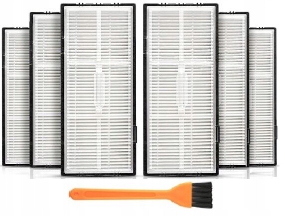 6 x Hepa Filtr Pro Robotický Vysavač Roborock S7 S7+ S7 Maxv S8 S8+