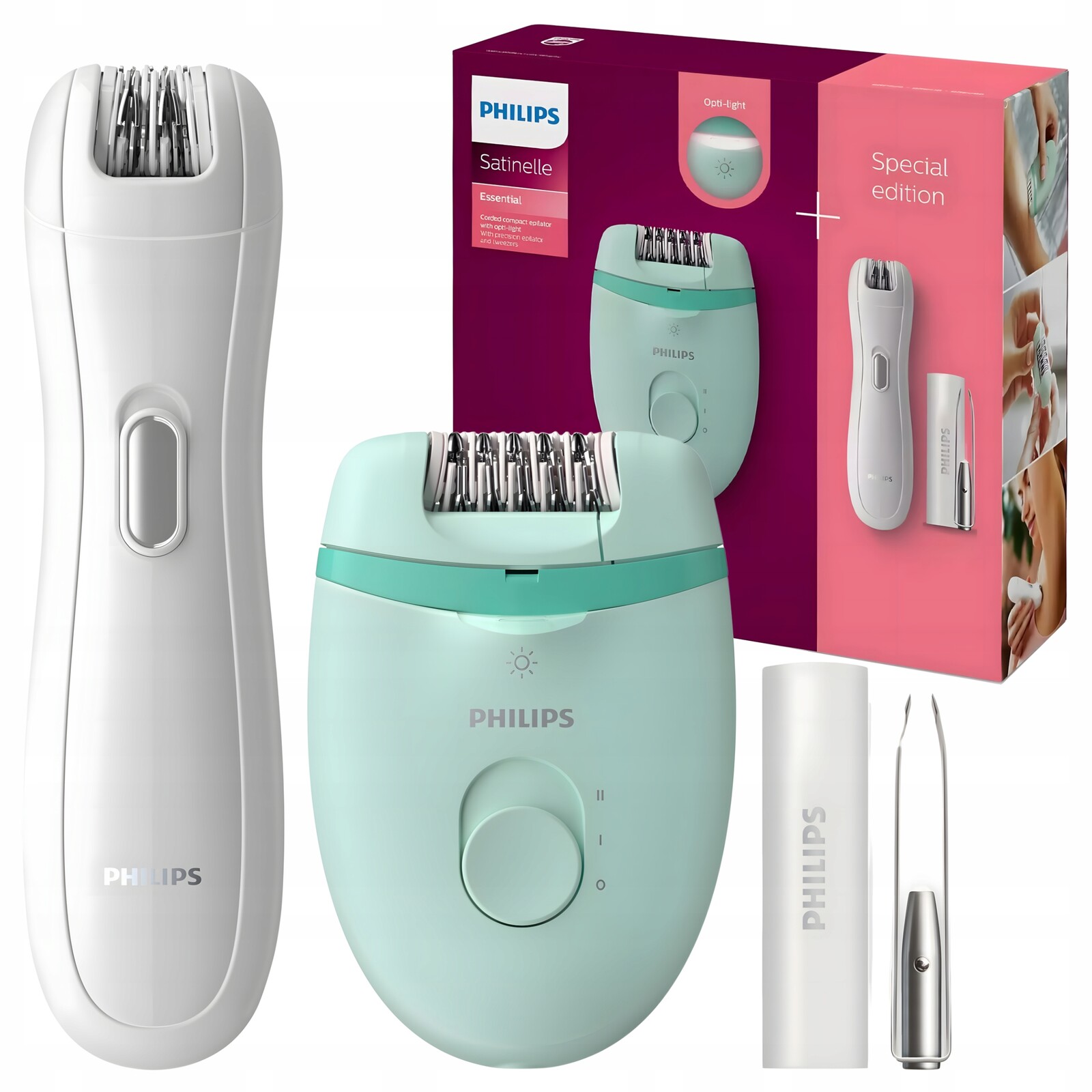 Philips Satinelle Essential BRP529/00 Speciální balení Depilátor