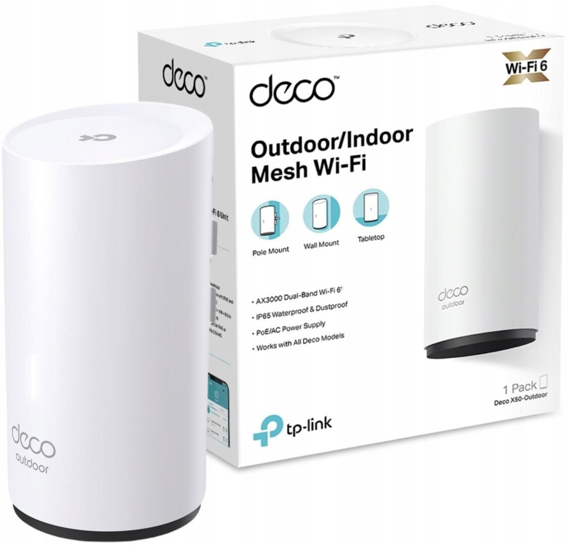 Domácí Wi-fi Mesh Systém Tp-link Deco X50-OUTDOOR