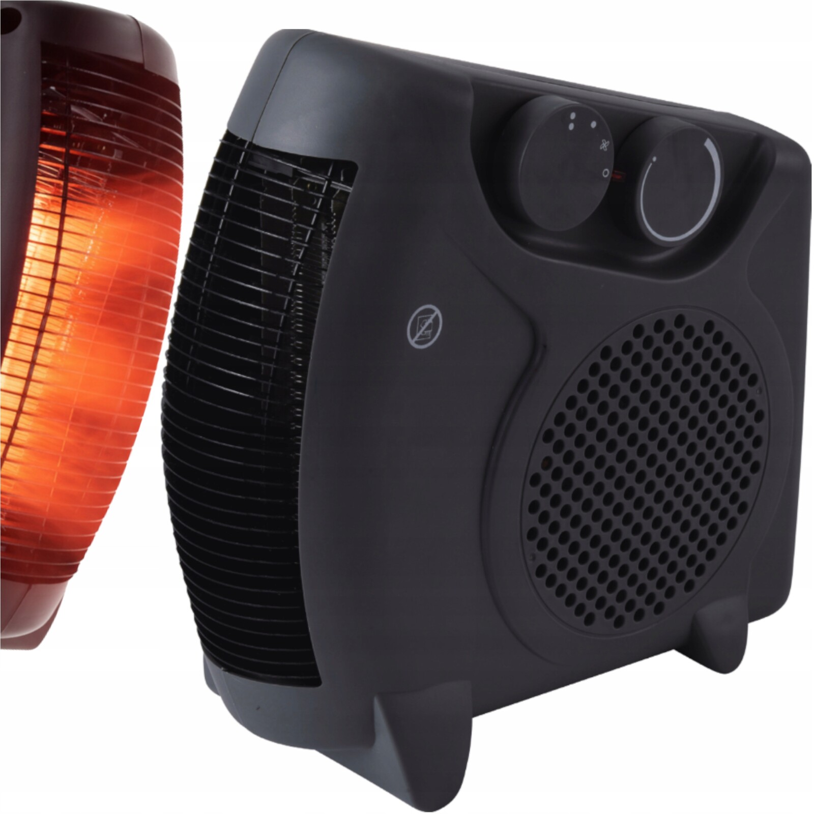 Kancelářský Termoventilátor Napájený Elektricky, 2000 W, Tichý Provoz