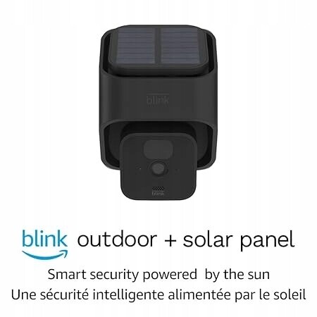 Sada s držákem na solární panel Blink inteligentní kamera